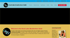 Desktop Screenshot of greatlakesbeadworkersguild.org